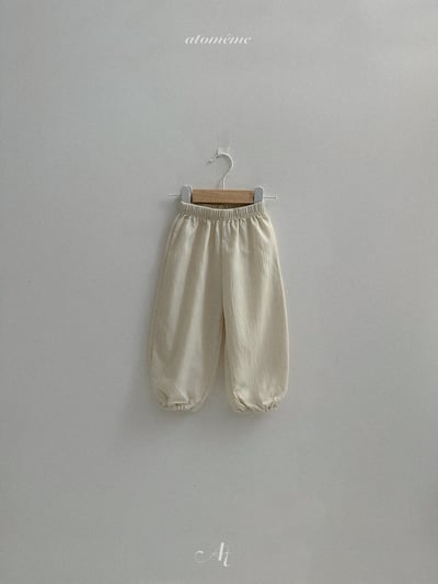 Atomeme38｜(70-110) 素面縮口褲10