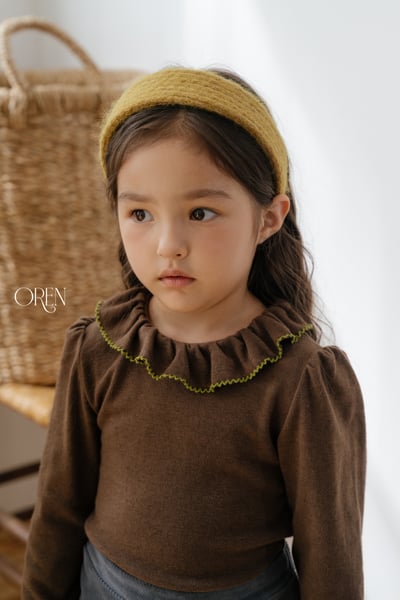 OREN39｜(free/mom) 針織髮箍1