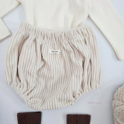 bebe nine22 (65cm-75cm) 3色燈芯絨包屁短褲10