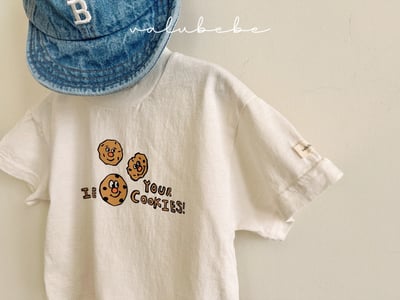 Valubebe 05｜(65-90cm) 餅乾圖案上衣4