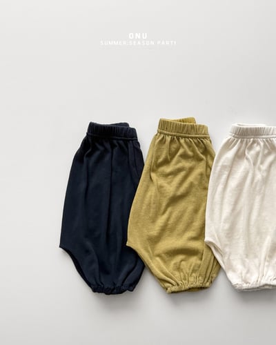onu54｜(6m-12m) 舒適縮口褲3