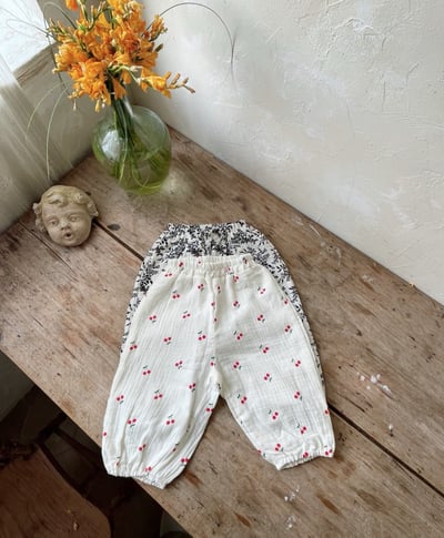 Azalea04｜(60-118cm) 櫻桃彈性褲4