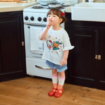 1st blue25｜(~93-118cm) HELLO KITTY芭蕾印花上衣5