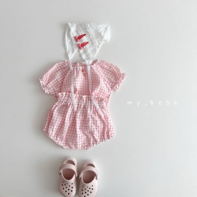 my_bebe16｜(58-72cm) 捲邊上衣燈籠褲套裝14