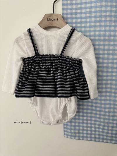 Bloom.b31｜(0m-7y) 細肩條紋背心6