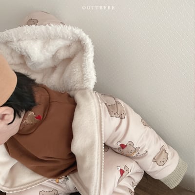 Oottbebe61｜(0m-12m) 雪人防寒連身裝17