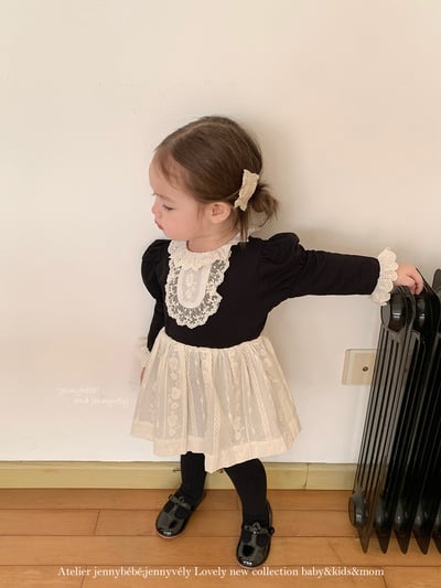 JE595｜(66cm-90cm) 英國風公主泡泡袖包屁衣7