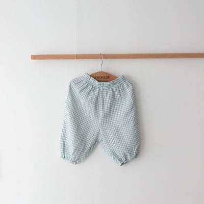 LEMONADE18｜(55cm-85cm) 4色格紋束口褲14