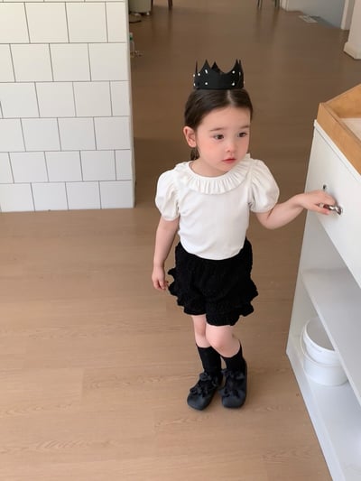 JE48｜(73-120cm) 花邊領露背上衣18