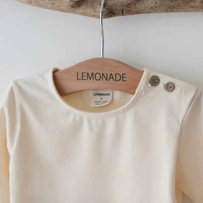 LEMONADE10｜(55cm-85cm) 2色側開扣素面上衣7