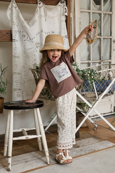 FLO15｜(75-140) 拼布圖上衣10