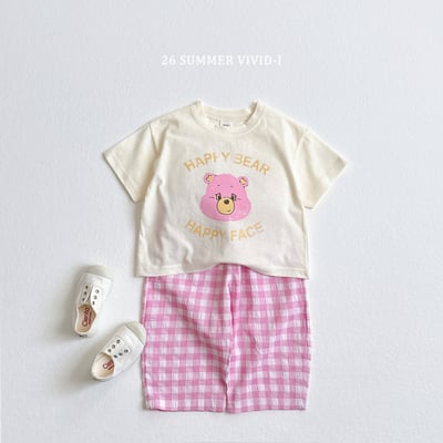 vivid67｜(78cm-125cm) 4款快樂熊短袖上衣14