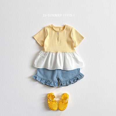 vivid34｜(78cm-125cm) 3款迷你羅紋蛋糕連身裙9