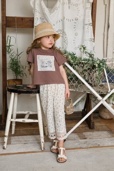 FLO15｜(75-140) 拼布圖上衣9