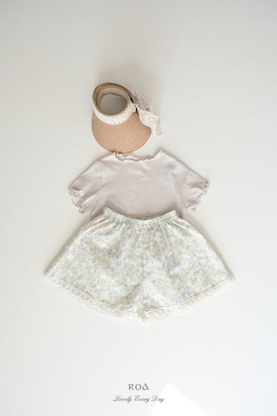 ROA27｜(6m-18m) 3色捲邊素面上衣13