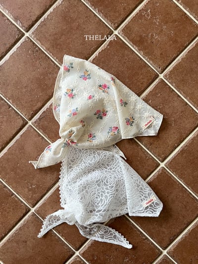 thelala02｜ (free) 夏季印花頭巾/印花圍裙7