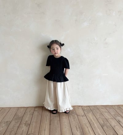 Azalea14｜(78-118cm) 荷葉邊寬腿長褲18