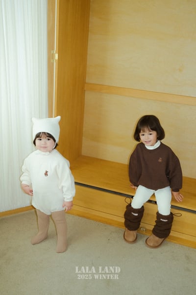 lala land09｜(60cm-83cm) 3色格蘭小熊包屁衣10