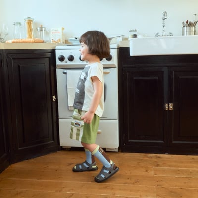 1st blue35｜(~93-118cm) 麵包印花上衣9