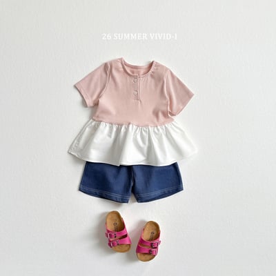vivid34｜(78cm-125cm) 3款迷你羅紋蛋糕連身裙8