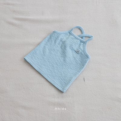 M-KIDS01｜(65-115cm) 細肩帶小標背心4