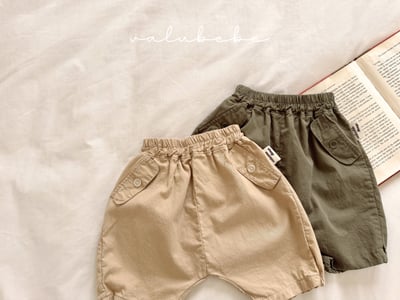 Valubebe 62｜(65-90cm) 毛絨口袋褲4