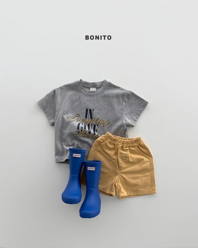 Bonito16｜(75cm-125cm) 2色清晰字母上衣4