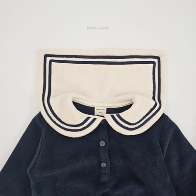 bebe nine13 (55cm-75cm) 2色水手領連身衣13
