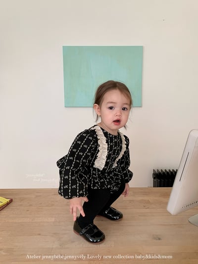 JE627｜(66cm-90cm) 復古碎花花邊包屁衣6