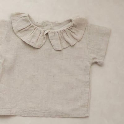 mimi market25 (75-90cm)  荷葉邊翻領上衣8