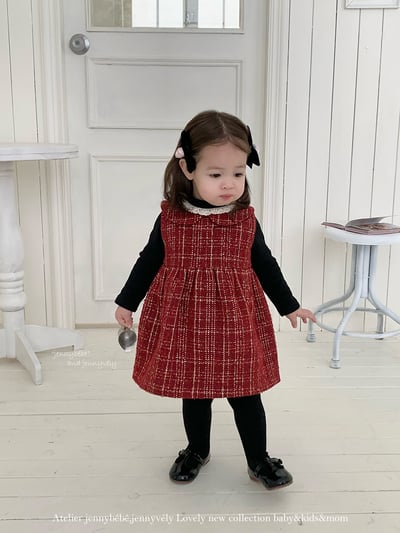 JE 659｜(73-110cm)  緹花蕾絲上衣3