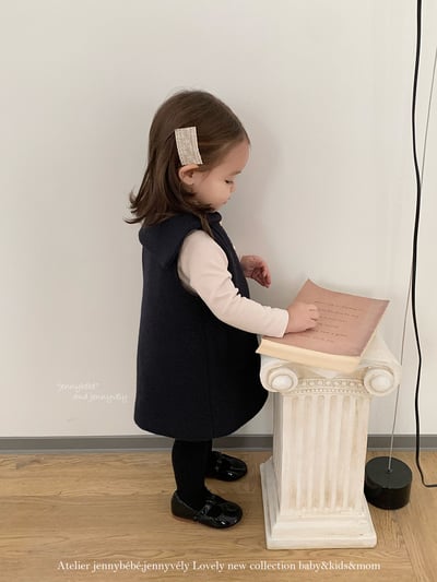 JE 649｜(80-110cm)  洋氣小香風背心裙16