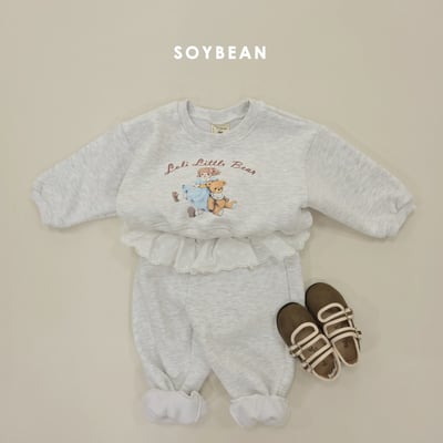 Soybean35｜(75cm-118cm) 法式印花蕾絲套裝12