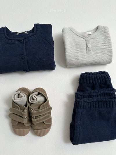 MiniRobe33｜(70-110) 針織直筒褲19