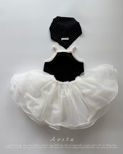 AOSTA63｜(Free) 蕾絲蛋糕襯網裙8