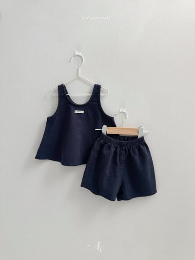 Atomeme20｜(70-110) 排釦抓皺短褲3