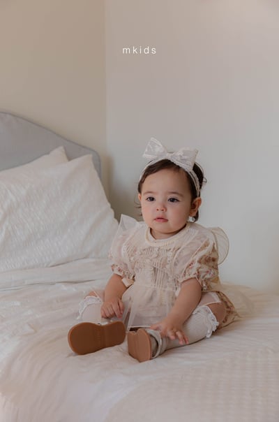 M-KIDS48｜(65-80cm) 蕾絲髮帶8