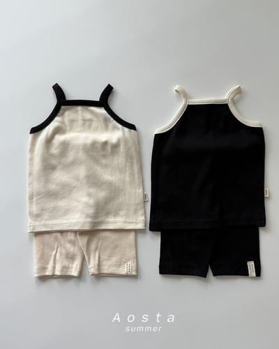 AOSTA44｜(6m-5y) 4款夏季羅紋緊身褲15