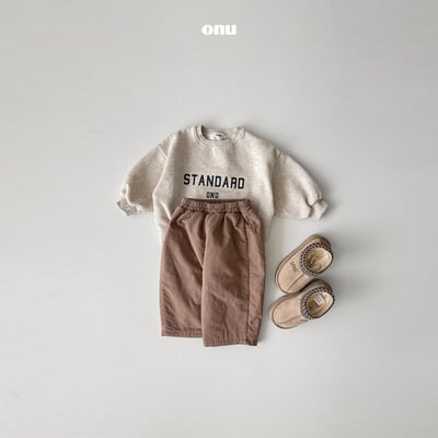 onu 38｜(70cm-115cm) 簡約英字休閒上衣6