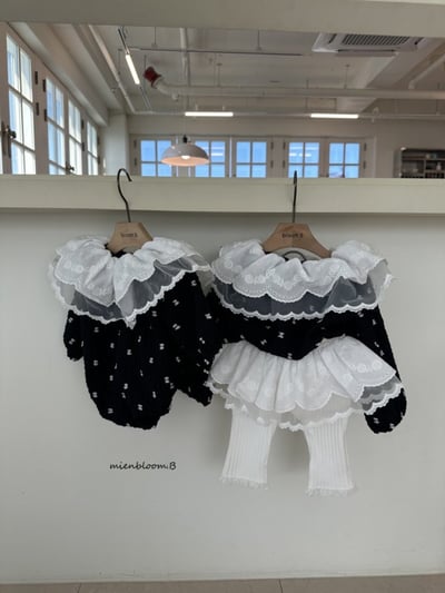 Bloom.b51｜(0m-7y) 蕾絲領印花上衣12