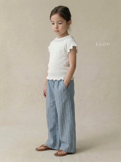 Mon petit13｜(73-118cm) 愛心透氣蕾絲上衣7