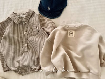 Valubebe34｜(65-90) 棒球開襟外套11