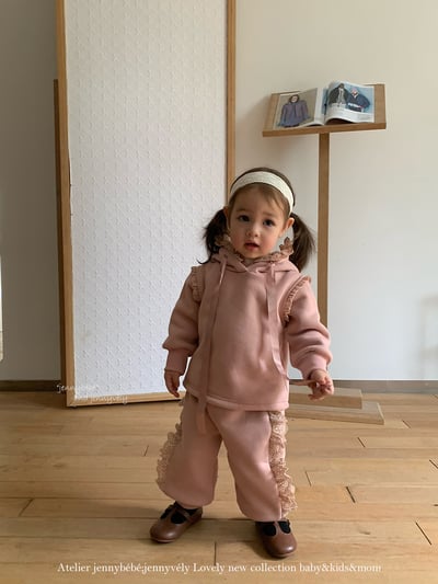 JE 407｜(73-110cm)  休閒荷葉邊套裝14