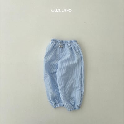 lala land54｜(75-120cm) 2色泡泡紗縮口長褲24