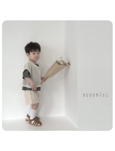 NUNU BIEL04｜(75-115cm) 針織開衫背心6