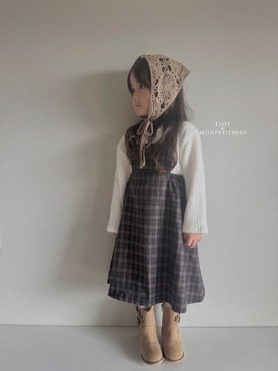 Monpetitbebe09｜(70cm-110cm) 復古吊帶洋裝12