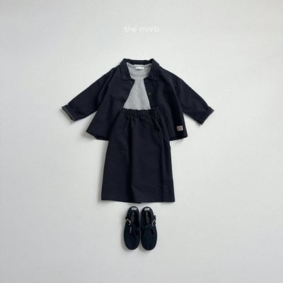 MiniRobe22｜(70cm-110cm)kids 2色素色口袋直筒寬庫21