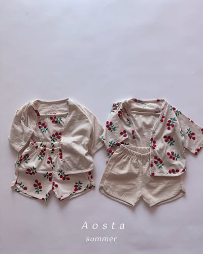 AOSTA24｜(6m-5y) 2款亞麻細肩小可愛10