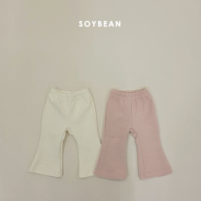 Soybean15｜(75cm-118cm) 荷葉蕾絲邊開襟外套喇叭褲套裝5