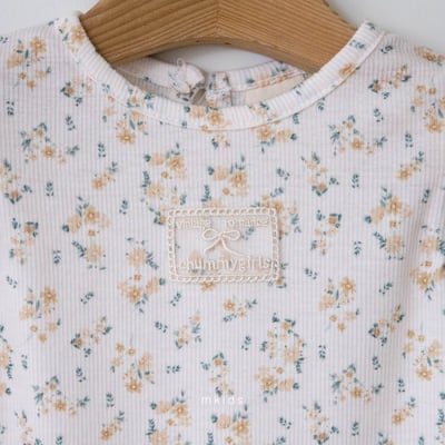 M-KIDS06｜(65-115cm) 素面/碎花飛袖套裝5